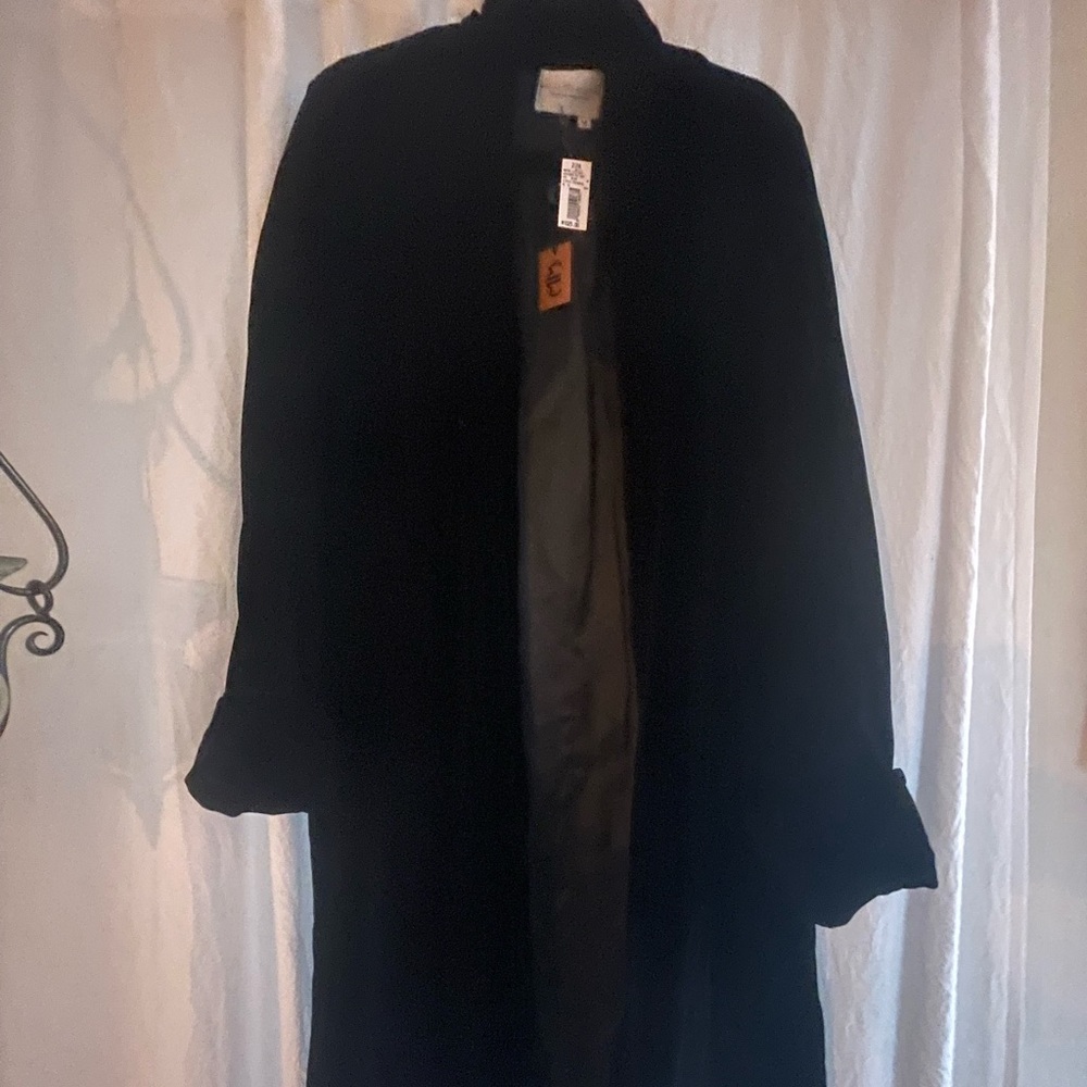 Marissa minicucci velvet coat NWT
